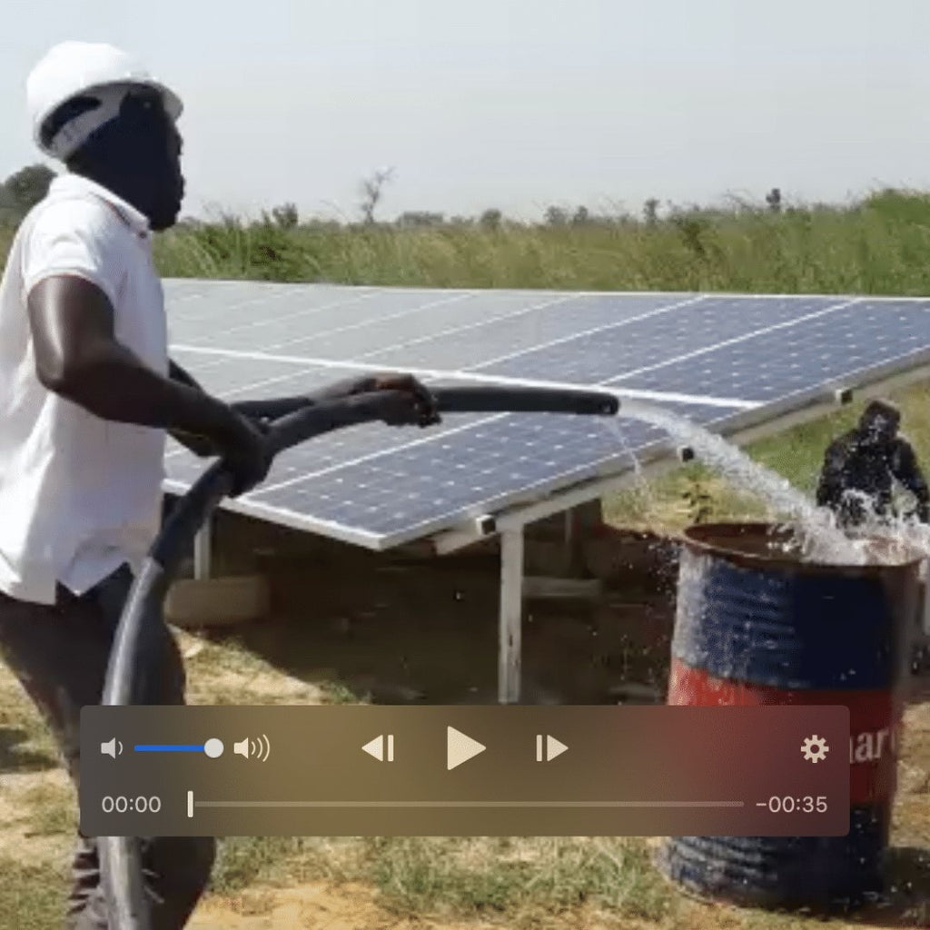 Un variateur de fréquence pour la pompe solaire