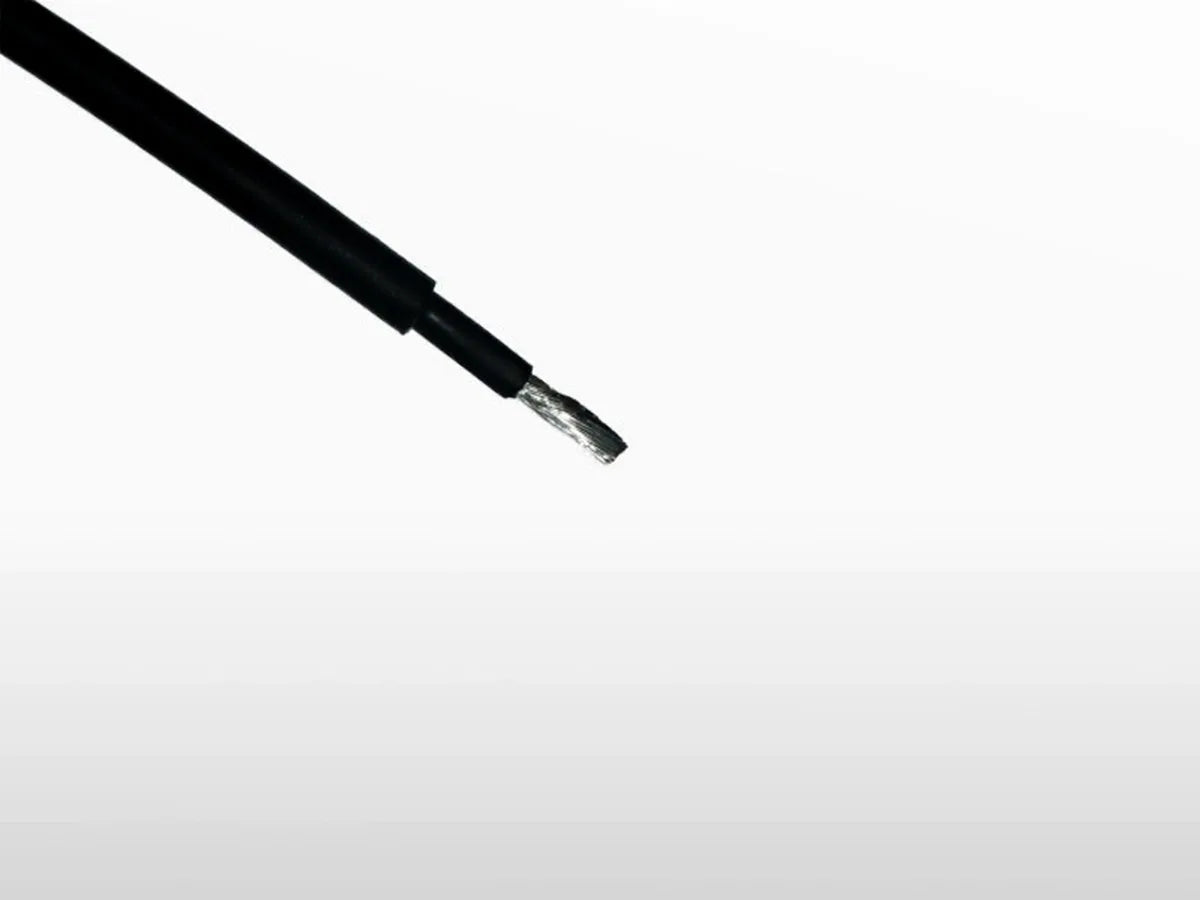 Câble DC Solaire 6mm² Noir (au mètre)