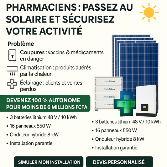 Pharmacie pour solaire