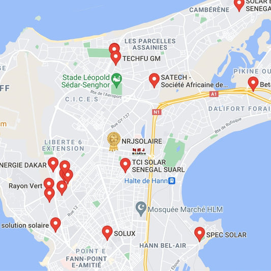 Fournisseur solaire au senegal - NRJSOLAIRE