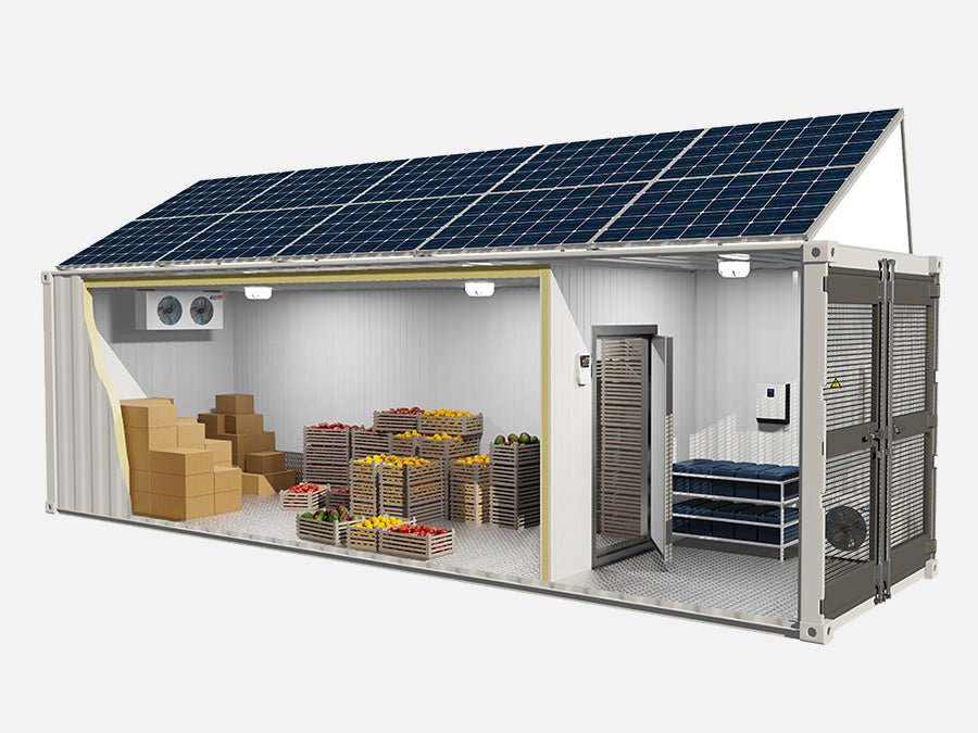La Chambre Froide Solaire 10m3 de NRJSOLAIRE : Une Solution Écologique pour la Conservation des Produits Alimentaires - NRJSOLAIRE