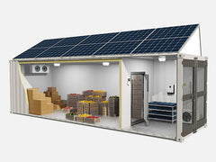 La Chambre Froide Solaire 10m3 de NRJSOLAIRE : Une Solution Écologique pour la Conservation des Produits Alimentaires