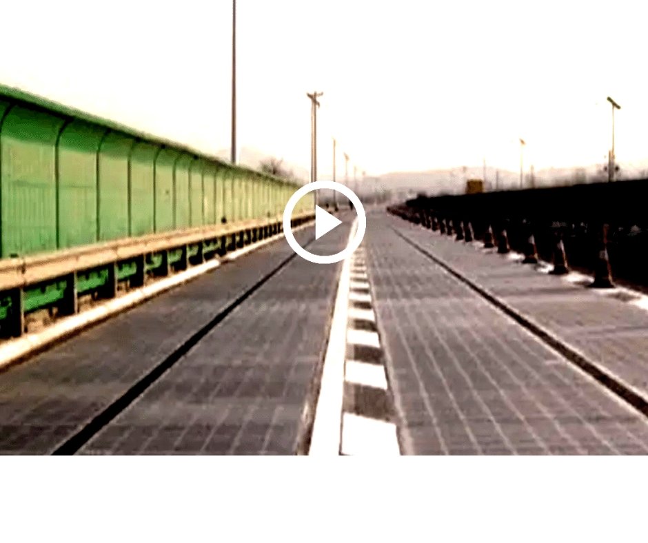 La première autoroute solaire du monde s'ouvre en Chine pour être testée