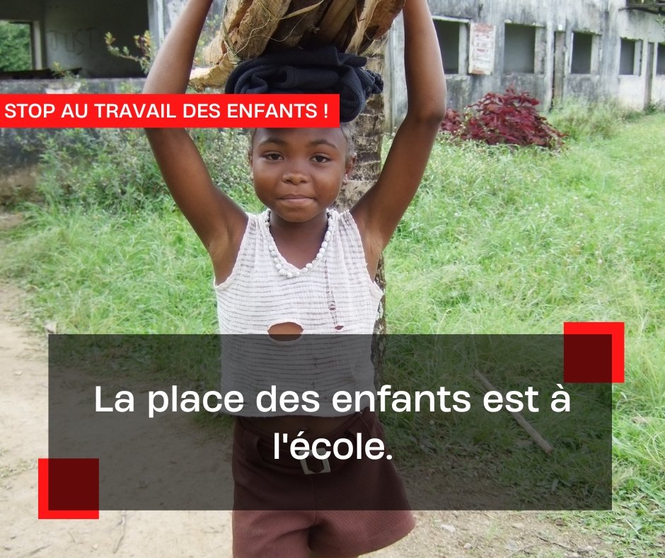 Non au travail des enfants ! - NRJSOLAIRE