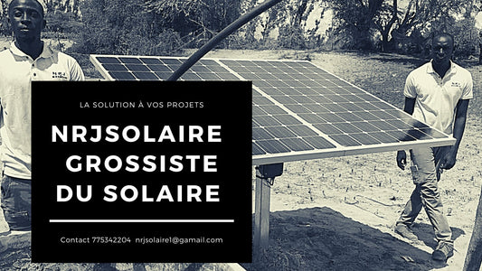 Pompage solaire senegal - NRJSOLAIRE