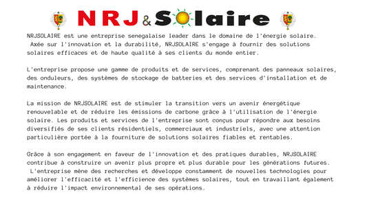 ☀️ Pourquoi Travailler avec NRJSOLAIRE pour vos Besoins en Énergie Durable ? - NRJSOLAIRE