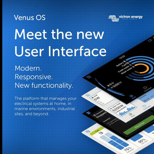 Venus OS v3.50 : Nouvel Interface, Sécurité Renforcée et Améliorations pour Générateurs - NRJSOLAIRE