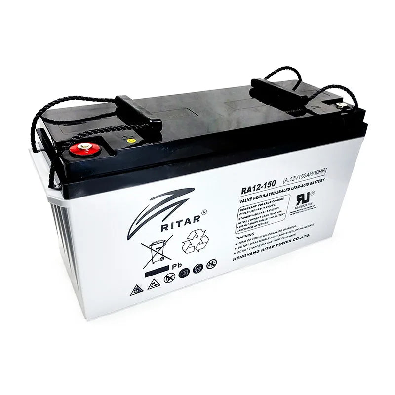 Batterie AGM Ritar RA12-150 12 V 150 Ah – photo produit
