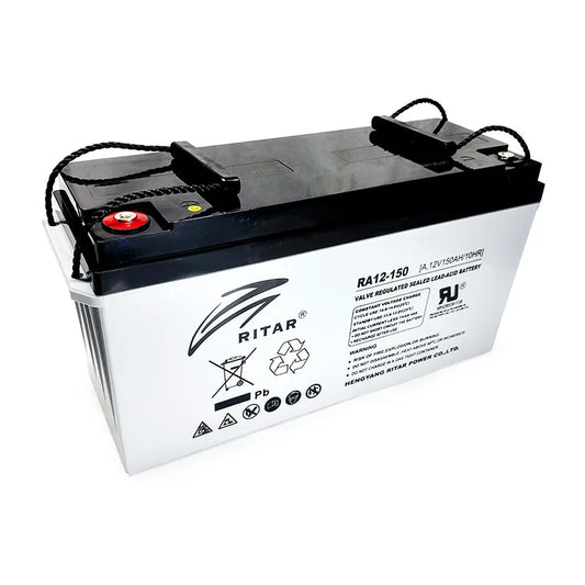 Batterie AGM Ritar RA12-150 12 V 150 Ah – photo produit