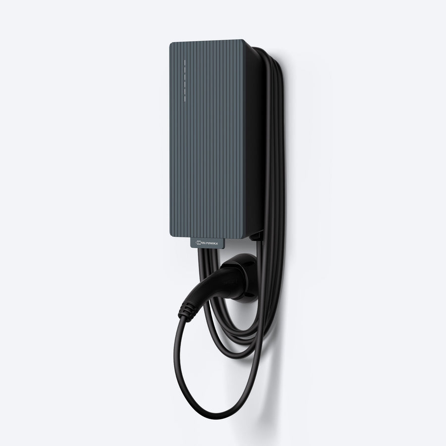Borne de recharge murale Teltonika EVC 2 pour véhicules électriques (photo produit)