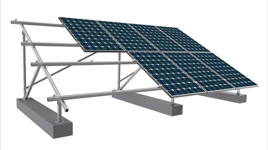 Structure Aluminium Fixation 20 Panneaux