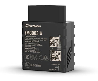 Teltonika FMC003, traceur OBDII 4G LTE Cat 1 — photo constructeur
