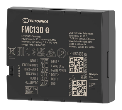 Teltonika FMC130, traceur GPS 4G LTE Cat 1 — photo constructeur
