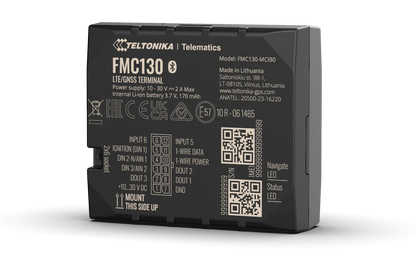 Teltonika FMC130, traceur GPS 4G LTE Cat 1 — photo constructeur