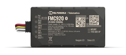 Teltonika FMC920, traceur GPS compact 4G — photo constructeur