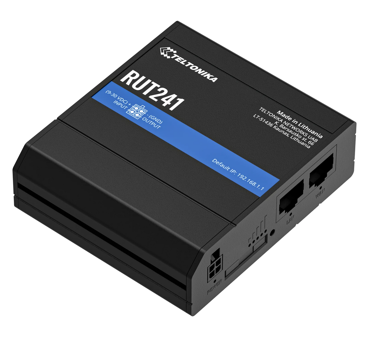 Teltonika RUT241, routeur industriel 4G LTE — photo constructeur