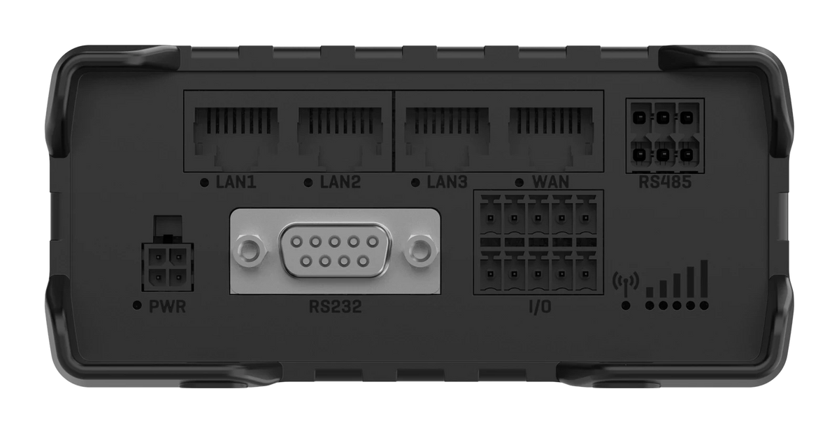 Teltonika RUT906, routeur industriel 4G LTE RS232/RS485 — photo constructeur