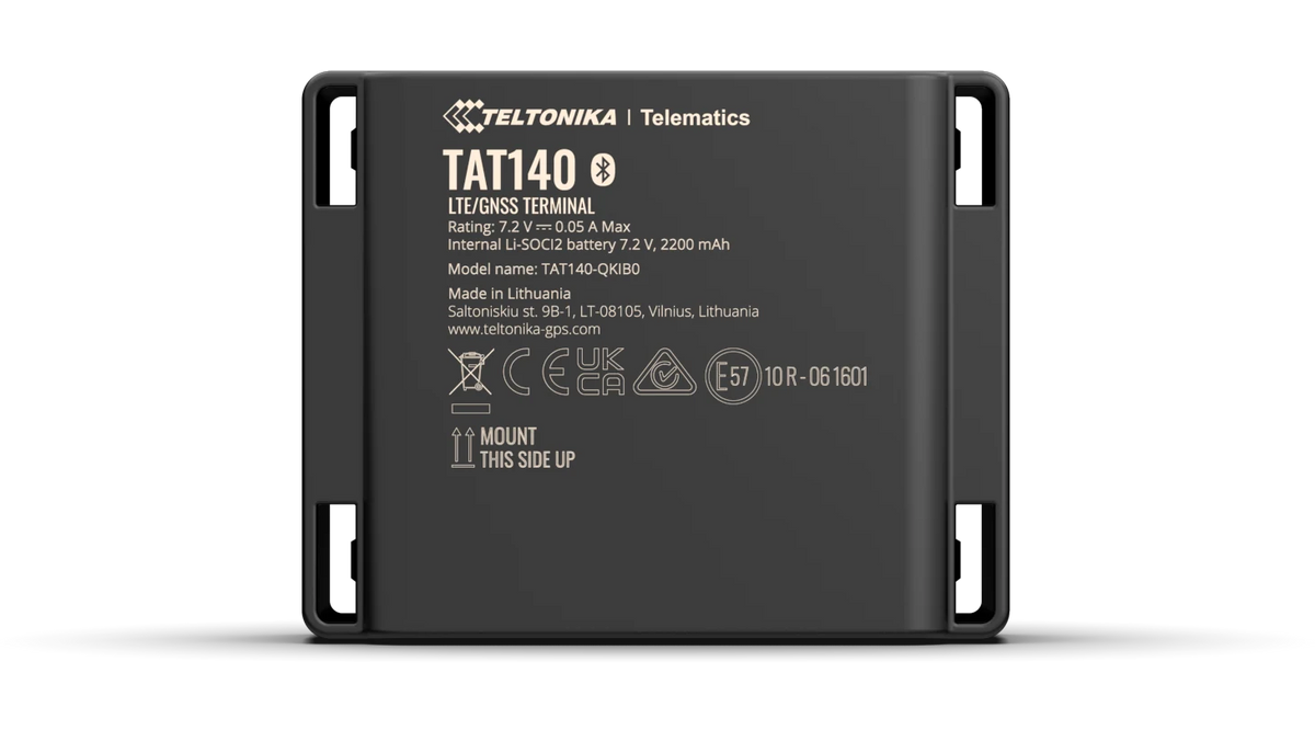 Teltonika TAT140, traceur d’actifs autonome 4G — photo constructeur