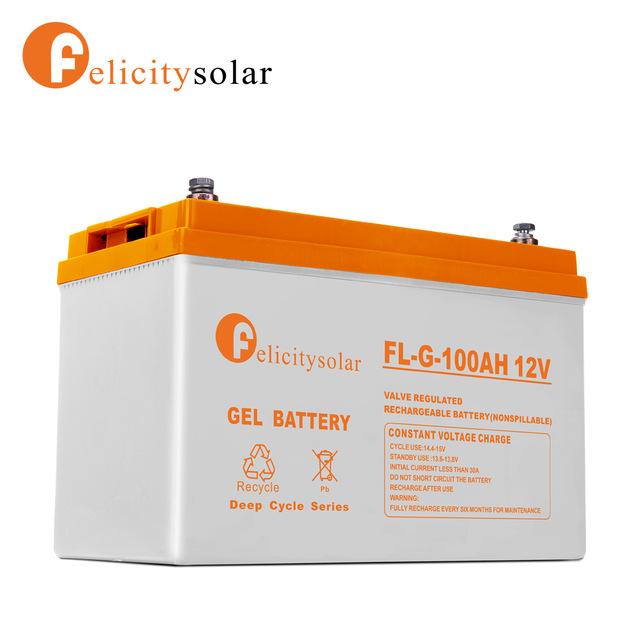 Batterie 100ah  FELICITYSOLAR SENEGAL